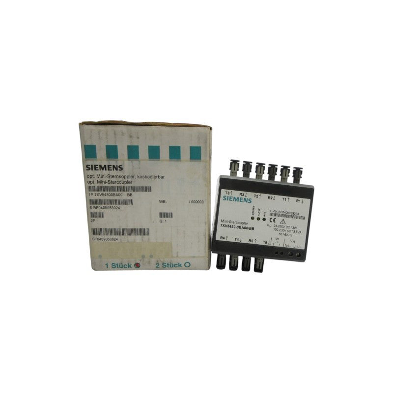 SIEMENS 7XV54500BA00BB 100-230VAC NSMP