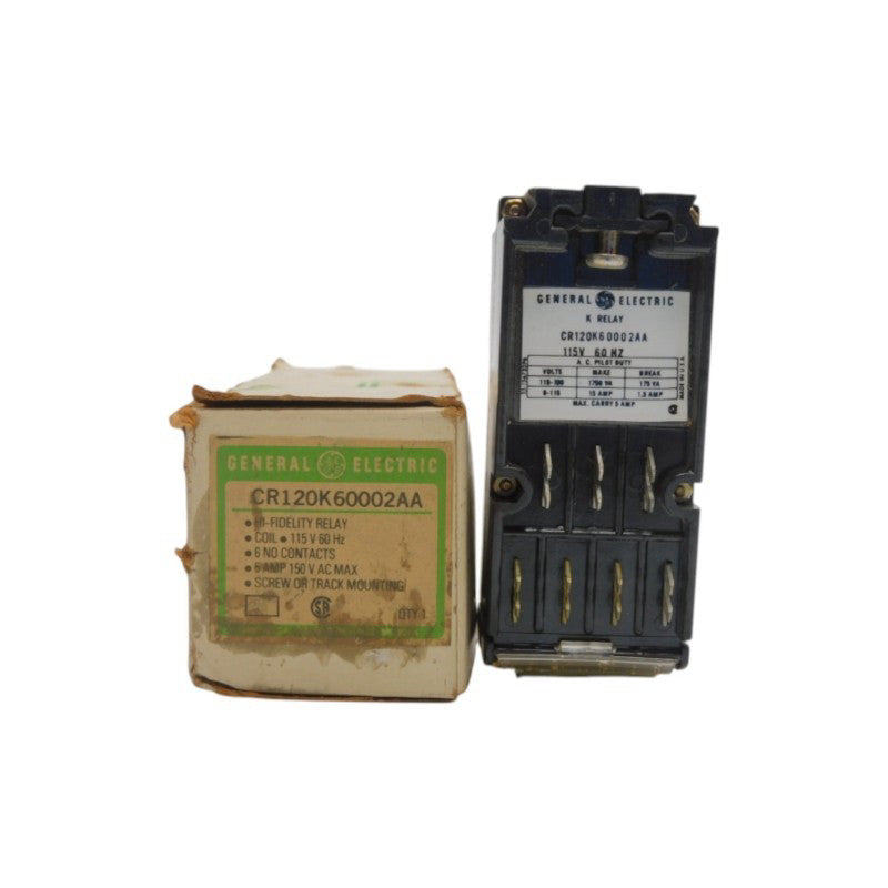 GENERAL ELECTRIC CR120K60002AA 115V 5A NSMP