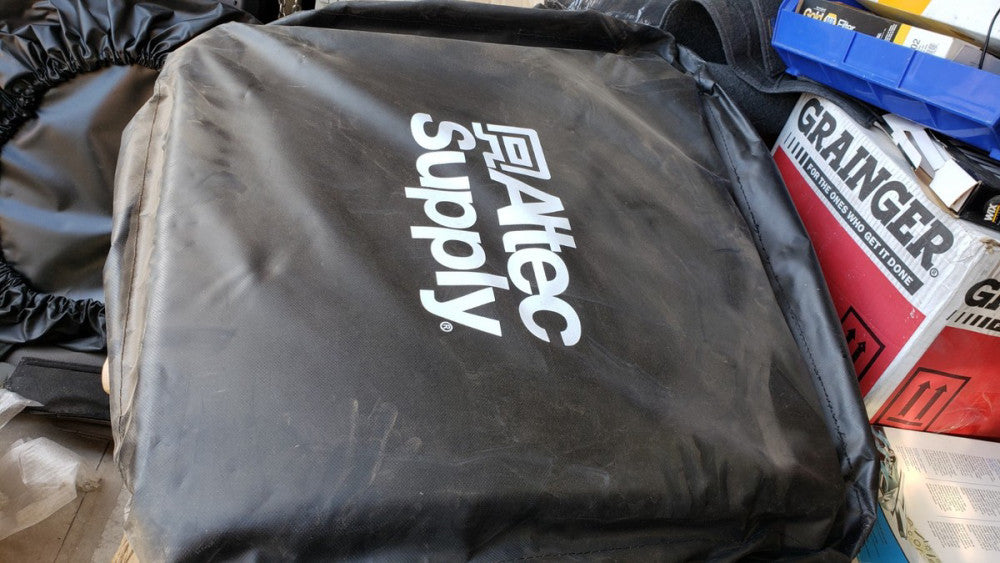 Altec 32x28x4  070420070 Platform Cover Drawstring Strap Bucket Truck Black 