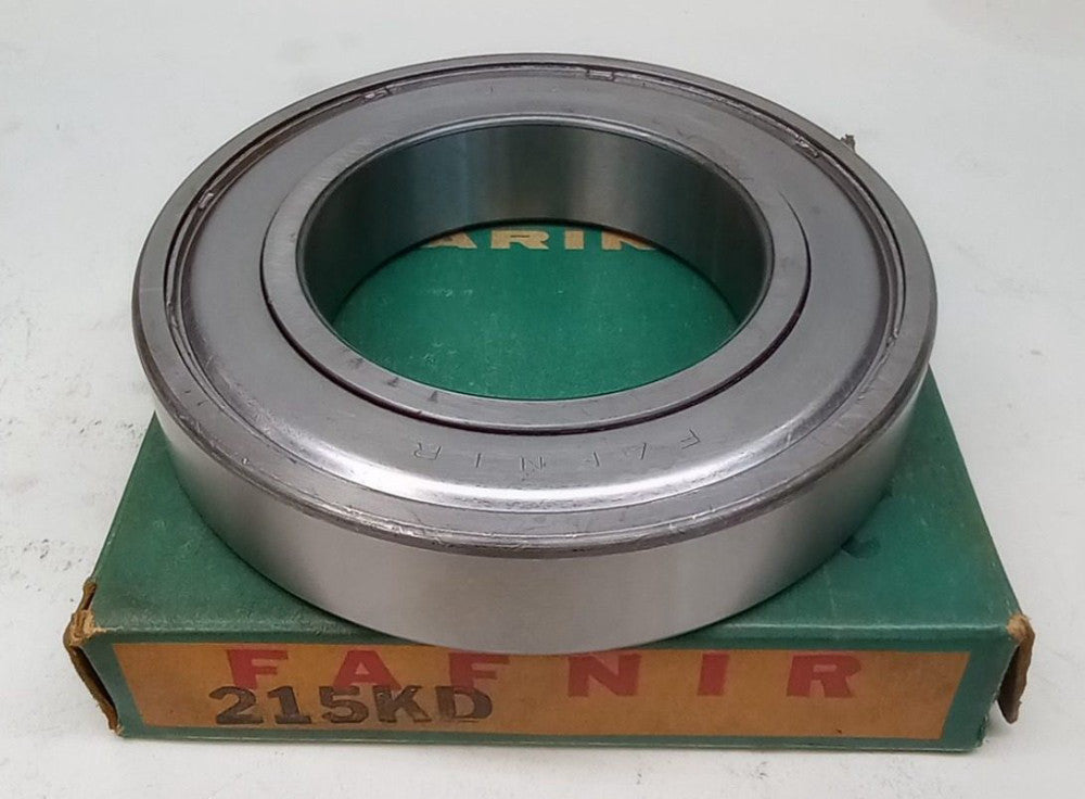 Fafnir 215KD Ball Bearing Deep Groove 75X130X25mm 215-KD Single Shielded