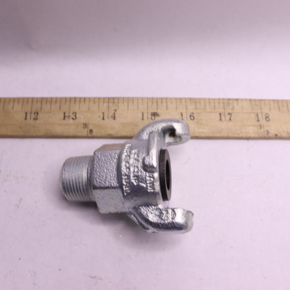 Dixon Universal Coupling 150 PSI Zinc Plated Steel 1/2" MNPT