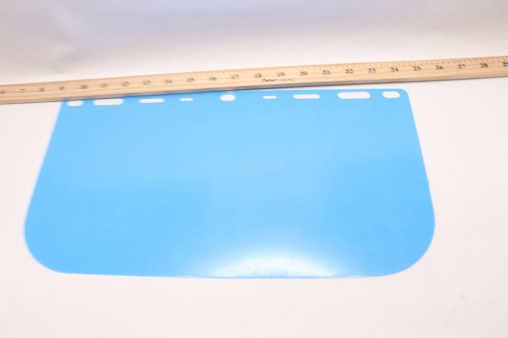 Faceshield Blue 8" x 15.5" x .040" 815M40CPT