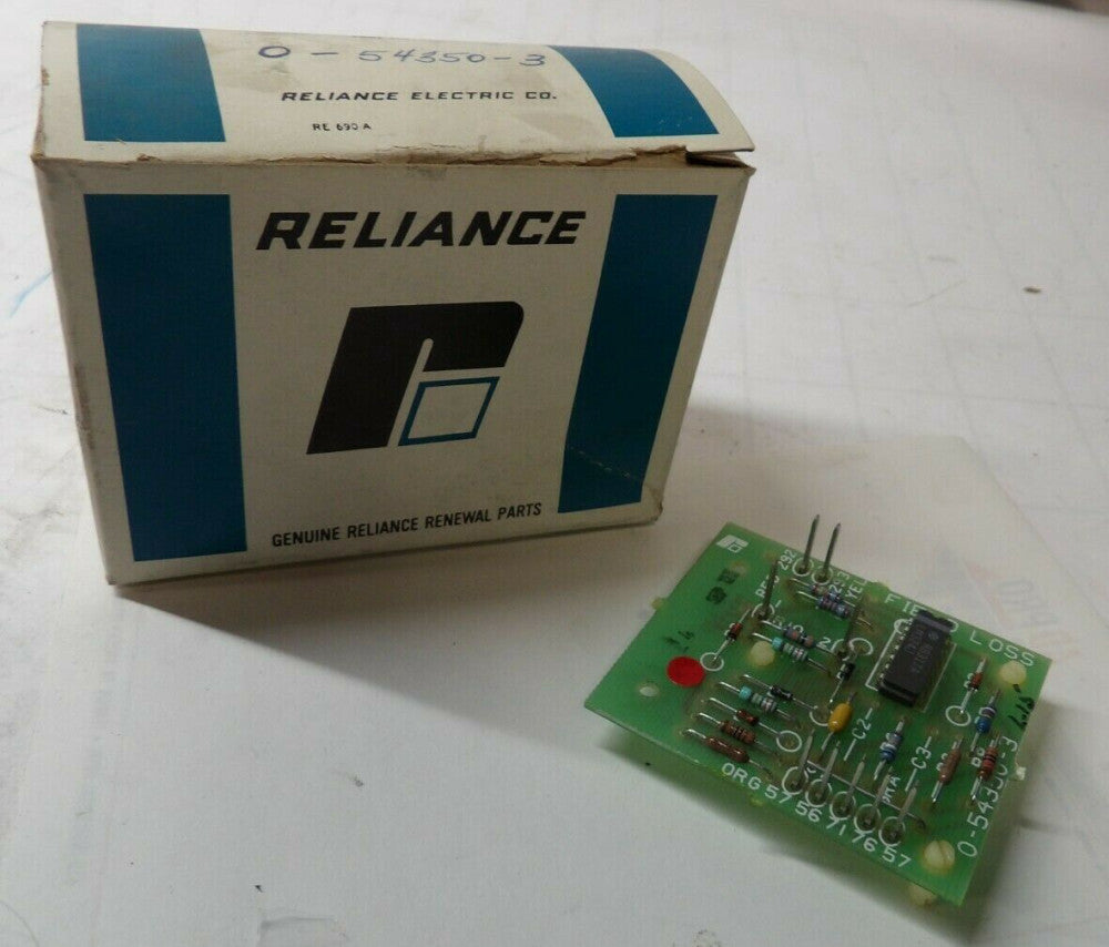 NEW RELIANCE FIELD LOSS CIRCUIT BOARD  0-54350-3