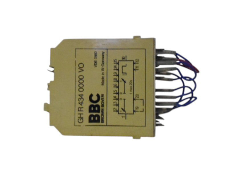 BROWN BOVERI GH R 434 0000 VO INPUT MODULE UNMP
