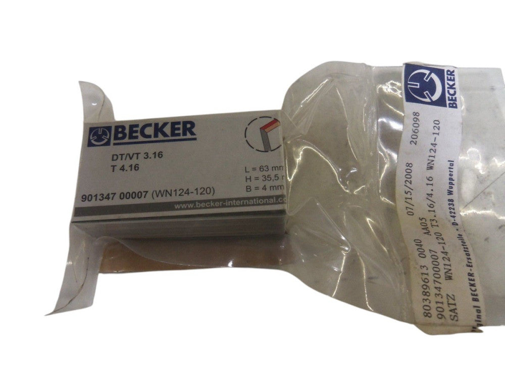 BECKER WN124-120 DT/VT3.16 PLATE ASSEMBLY NSMP