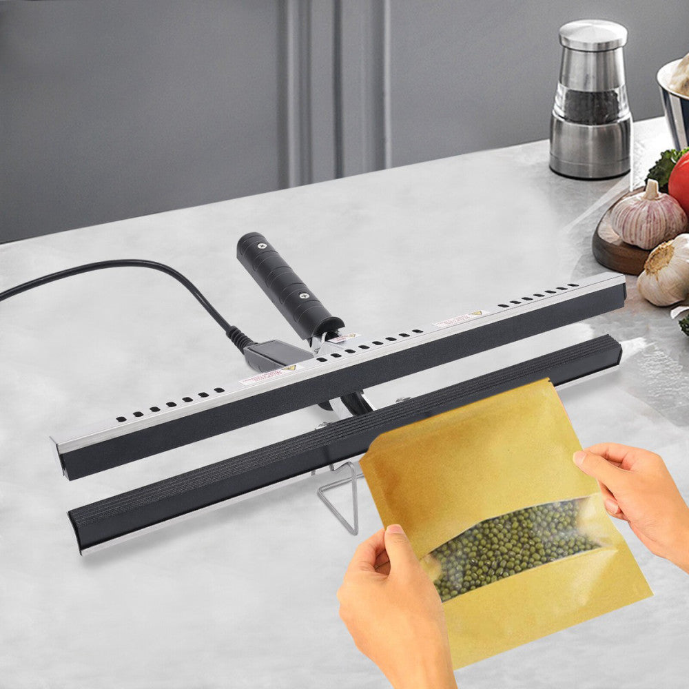 110V Hand Held Sealing Machine 350W Sealer For Aluminum Foil Bags 7 Gears Sealer