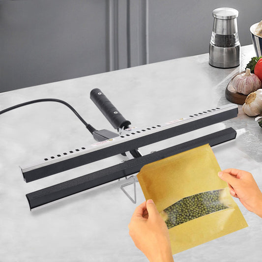 110V Hand Held Sealing Machine 350W Sealer For Aluminum Foil Bags 7 Gears Sealer