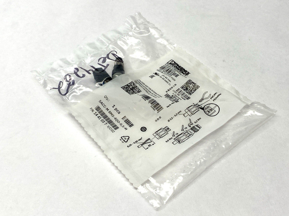 Phoenix Contact SACC-M8MS-4QO-0,5-M Sensor Connector 4-Pin Straight M8 1441037