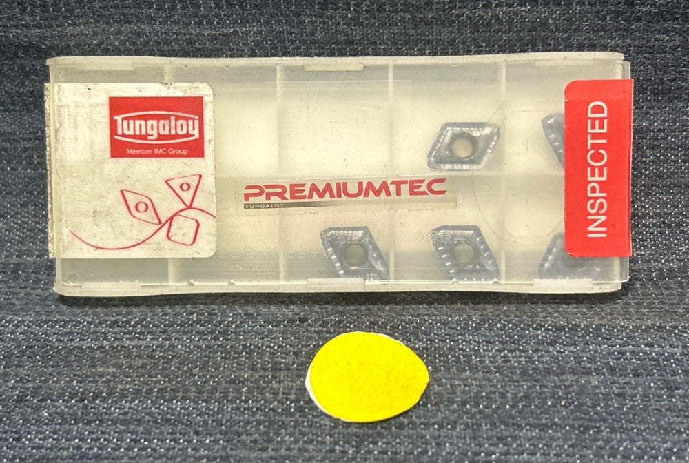 TUNGALOY INDEXABLE DRILL INSERT XPMT 08T308R-DS AH 725  LOT OF 6