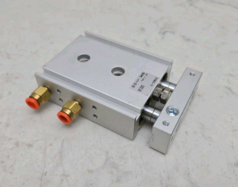 Smc CXSM20-10 Pneumatic Dual Rod Guided Cylinder 20mm Bore 10mm Stroke 7 Bar