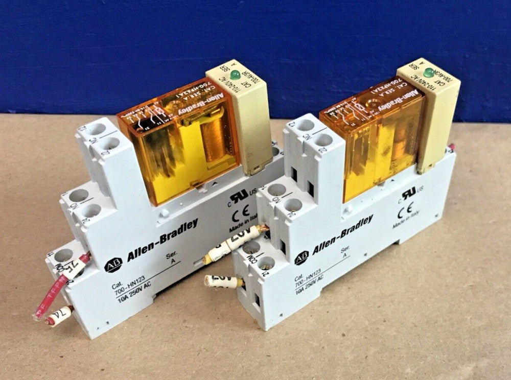 (Lot of 2) Allen Bradley 700-HPX2A1 w/ 700-AV3R and 700-HN123