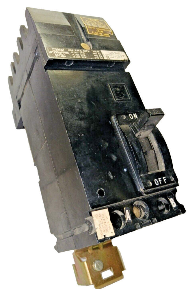 SQUARE D 15 AMP I-LINE CIRCUIT BREAKER 2 POLE 600 VAC / 250 VDC  FA26015AB