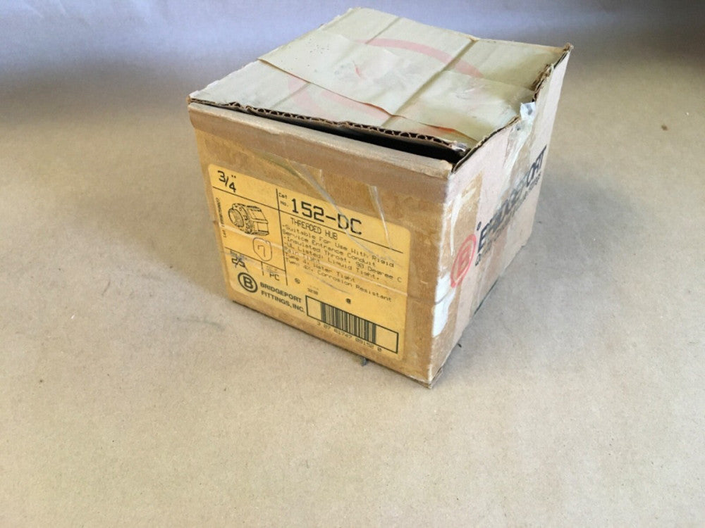 Bridgeport 152-DC, 3/4" Threaded Hub *BOX OF 7*   (KB)