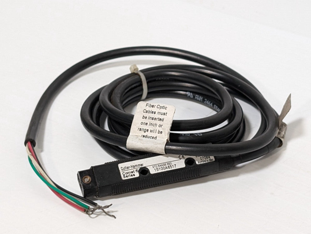 Cutler-Hammer 15100A6517 COMET Series A2 Fiber-Optic Sensor Switch 10-30VDC