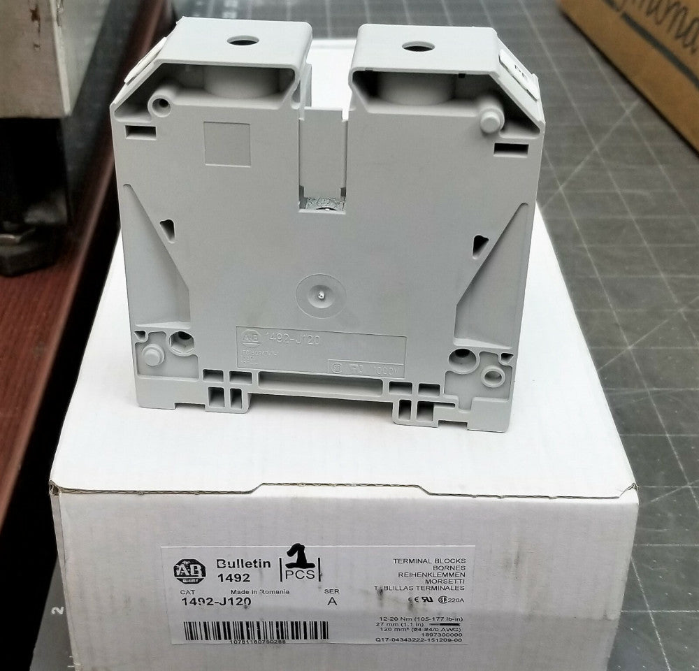 ALLAN BRADLEY 1492-J120 TERMINAL BLOCK SER A [B2B3]