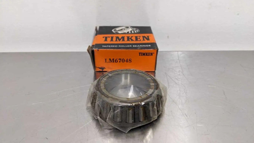 Timken LM67048 Tapered Roller Bearing 1-1/4" ID 0.6600" Wide Cone