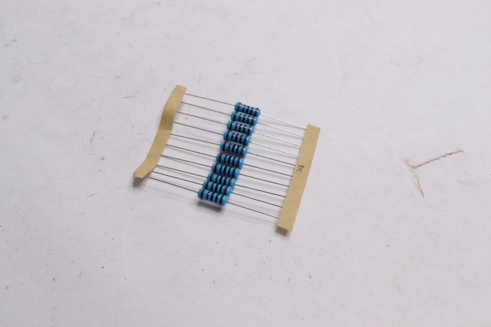 (10-Pk) Metal Film Resistor 1k Ohm 1/4W 1%  83-1012