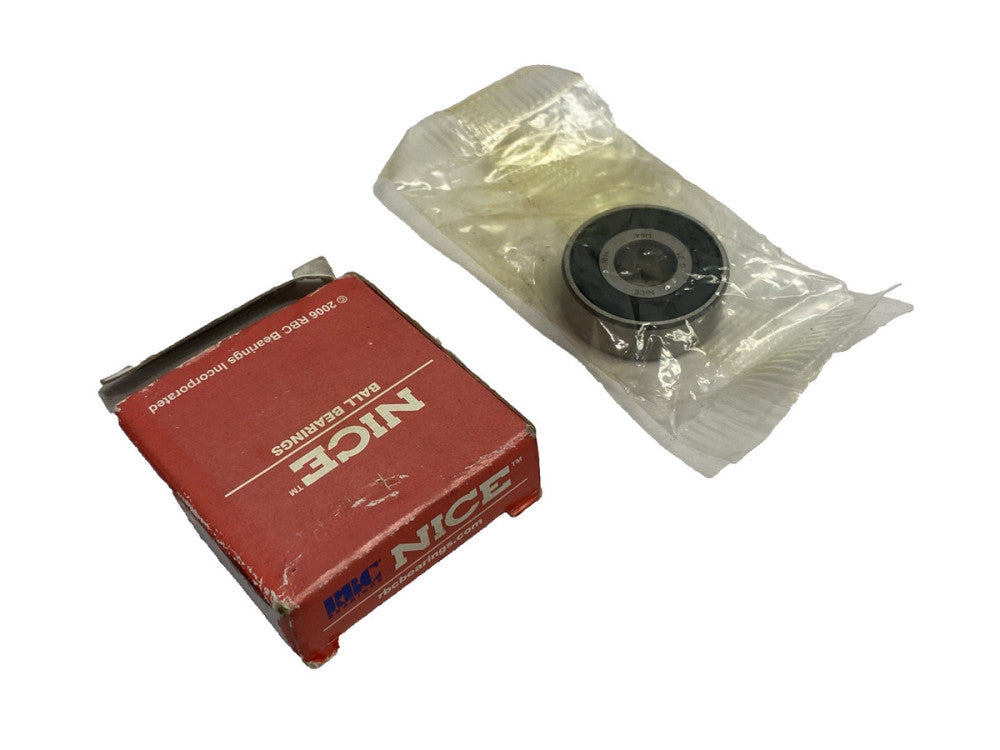 Nice 1614 Deep Groove Ball Bearing 3/8" Bore Dia. 1-1/8" OD