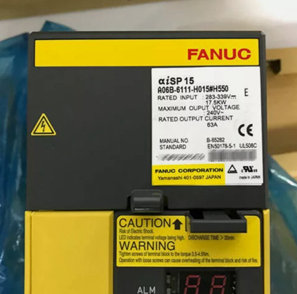 One Brand New FANUC A06B-6111-H015#H550 Servo Drive A06B6111H015#H550