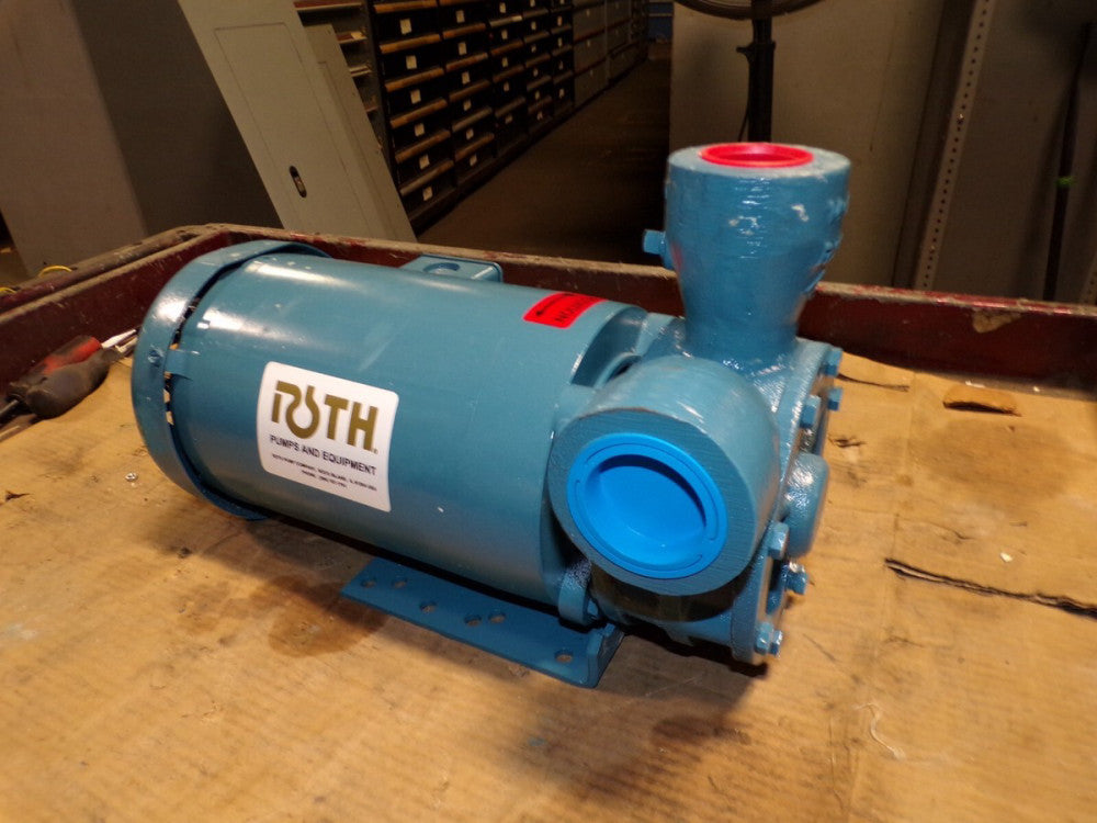 NEW ROTH 1-1/2" X 1-1/4" CI TURBINE PUMP 2 HP 230/460 VAC 1755 RPM 1SCU151SF 