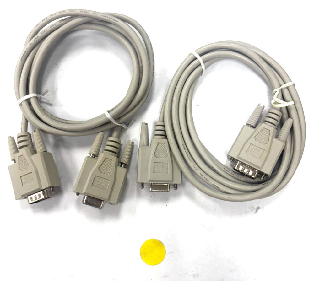 COPARTNER 68" MALE TO FEMALE 9 PIN MONITOR CABLE LOT OF 2