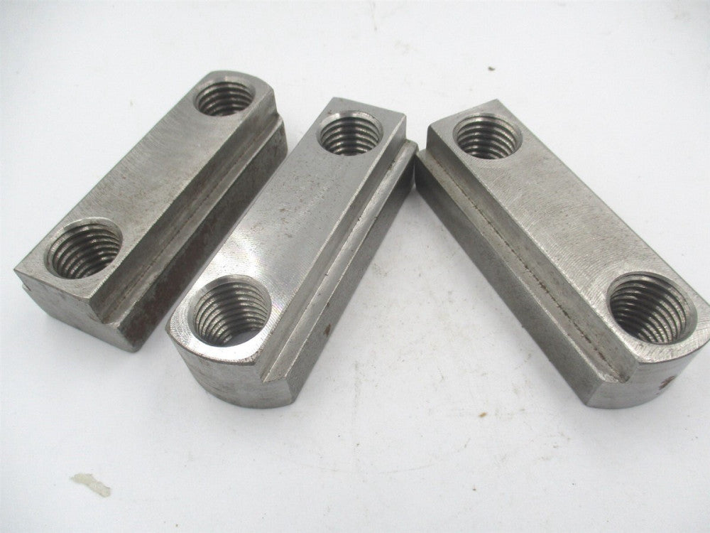 (JN-C15/18) 1-1/4" x 3-1/2" OAL Jaw Nut - Lot of 3
