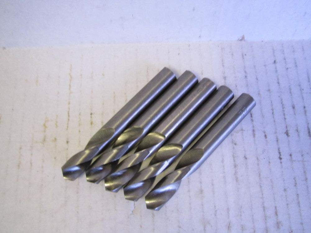 #12 High Speed Steel Screw Machine Length Drill Bits - Lot of 5 