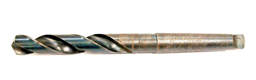 CLE-FORGE 11/16 TAPER SHANK TWIST DRILL MT#2 HS 2 FLUTE OAL 8" LOC 3-1/2"