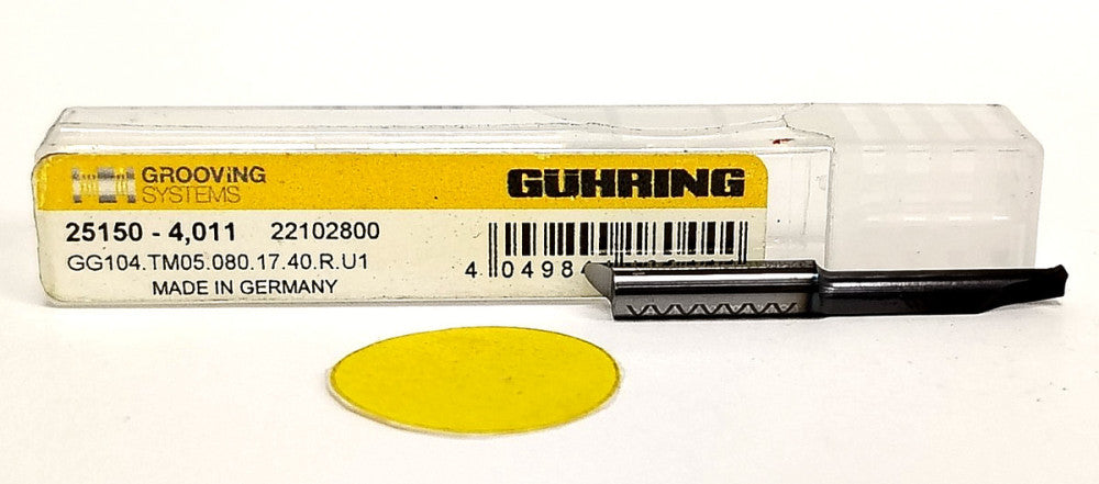 GUHRING THREAD INSERT TOOL GG-104 RH DIRECTION M10 THREAD 25150-4,011