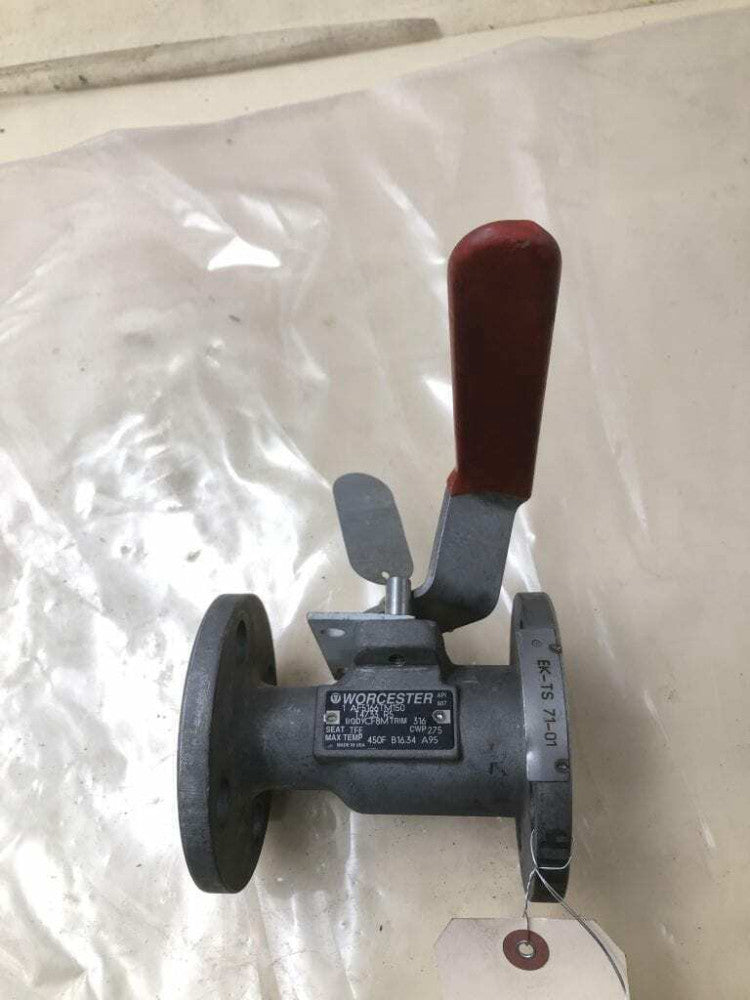 Worcester AF5166TM150 1" Manual Ball Valve 275CWP 450°F Class 150 CF8M