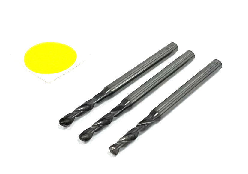 OSG 3.13 DRILL BIT SPIRAL 2 FLUTE LENGTH OF FLUTE 5/8" SHANK DIA 3/16" LOT OF 3
