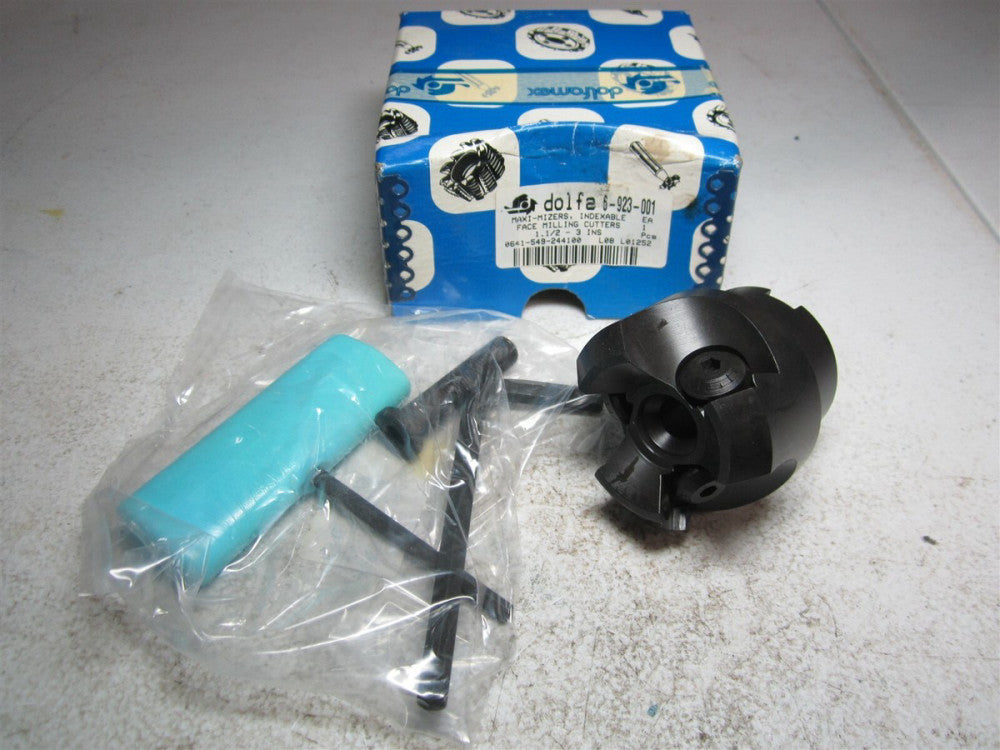 TMX (6-923-001) SEK-D1.50-.750-3-4 HSS Indexable Face Milling Cutter