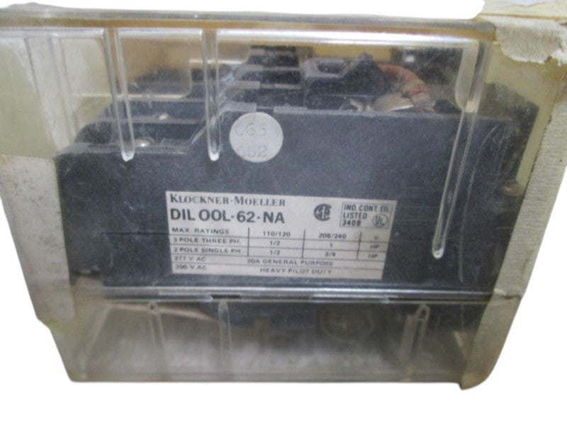 KLOCKNER-MOELLER DILOOL-62-NA CONTACTOR 115V  NSNP