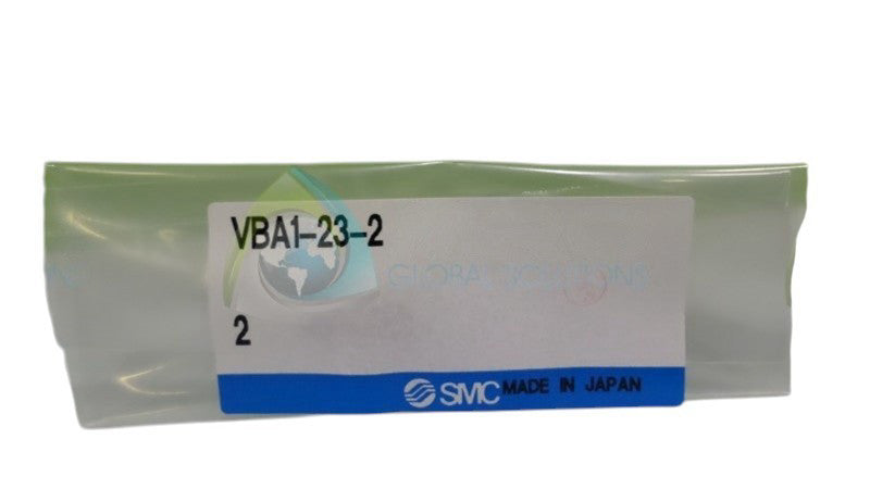 (LOT OF 2) SMC VBA1-23-2 CHECK VALVE  NSNP IN BAG