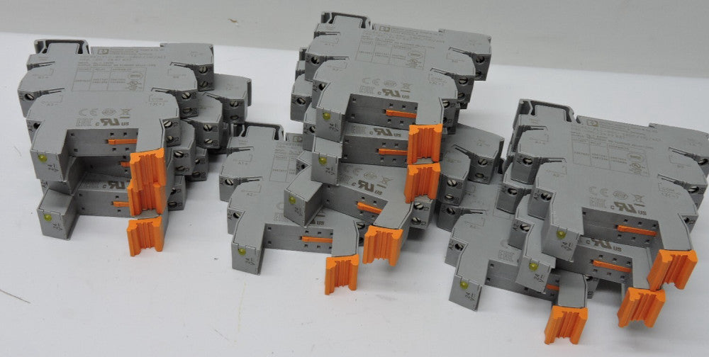 (10) Phoenix Contact Terminal Relay PLC-BSC-24DC/1IC/ACT 2967837 24V - NEW