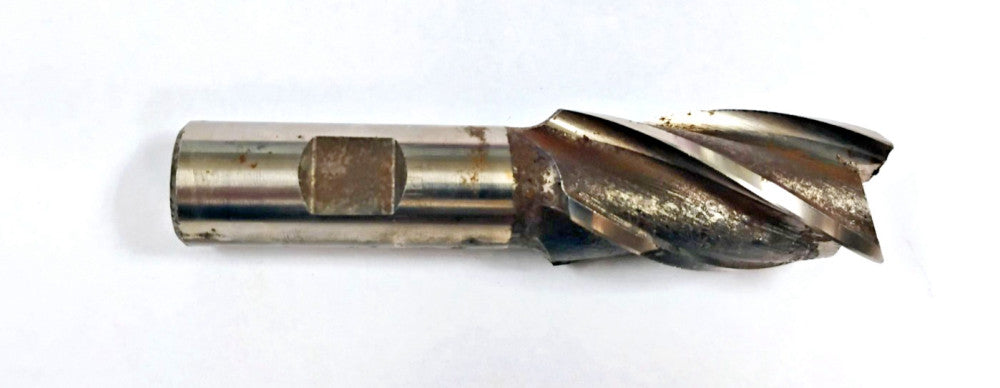 CLEVELAND 1" SQUARE END MILL 4-FLT 1-7/8" LOC 3/4 SHANK 4-1/8" OAL HSS 727905