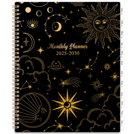 2025-2030 Monthly Planner/Calendar - 5 Year Monthly Planner 2025-2030 from JU