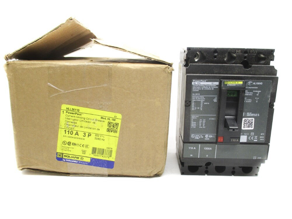 SQUARE D HLL36110 110A 600V NSMP