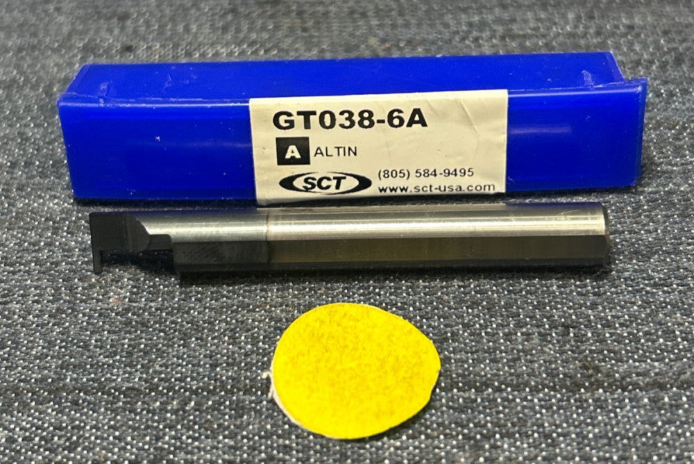 SCT GROOVING TOOL GT038-6A  5/16" SHANK   2-1/2" OAL