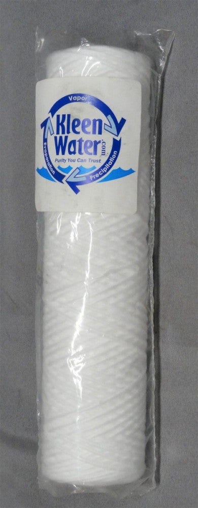 KLEEN WATER ~ H20 SEDIMENT FILTER ~ 2.5" X 9.75" ~ KW2510SW ~ PWF2510SW 