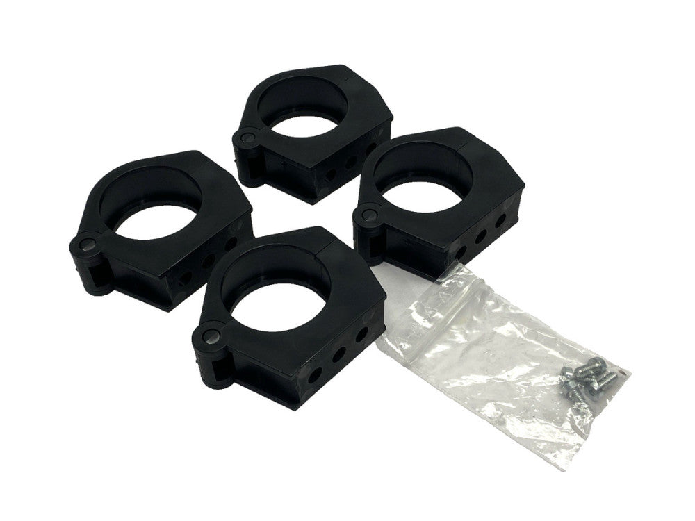 Reiku PASSB-36S Gripping Clamp 36mm w/ Screw LOT OF 4
