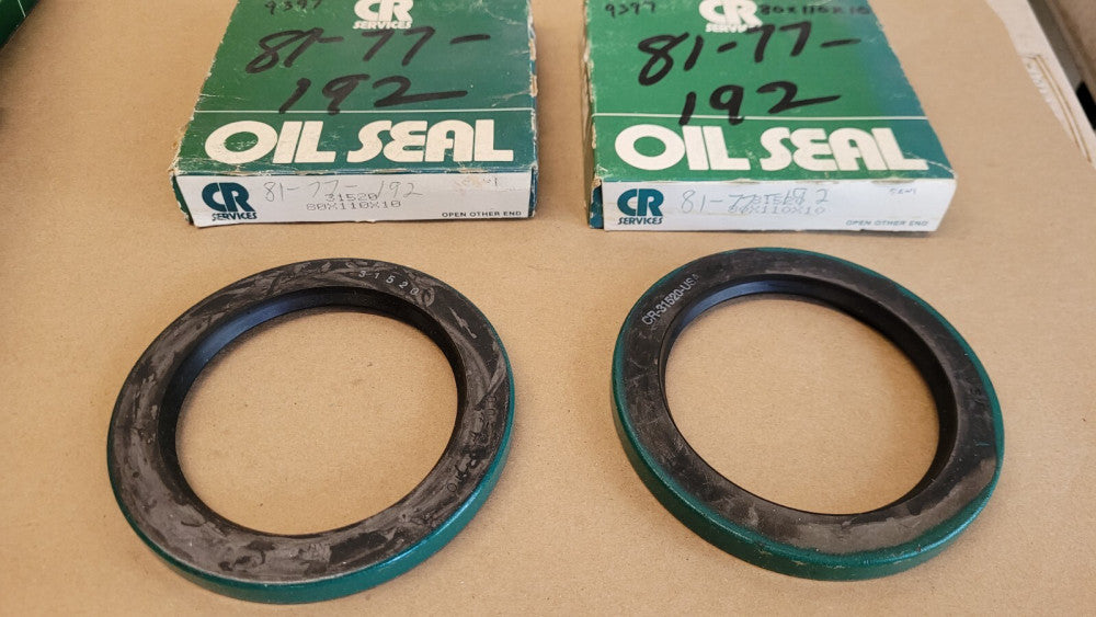 Lot Of 2 CR 31520 Oil Seals 80x110x10mm