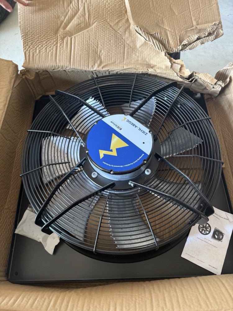 New ZAplus-ECblue ZN063-ZIQ.GL.V7P3 Wall Mounted Axial Fan Ziehl-Abegg