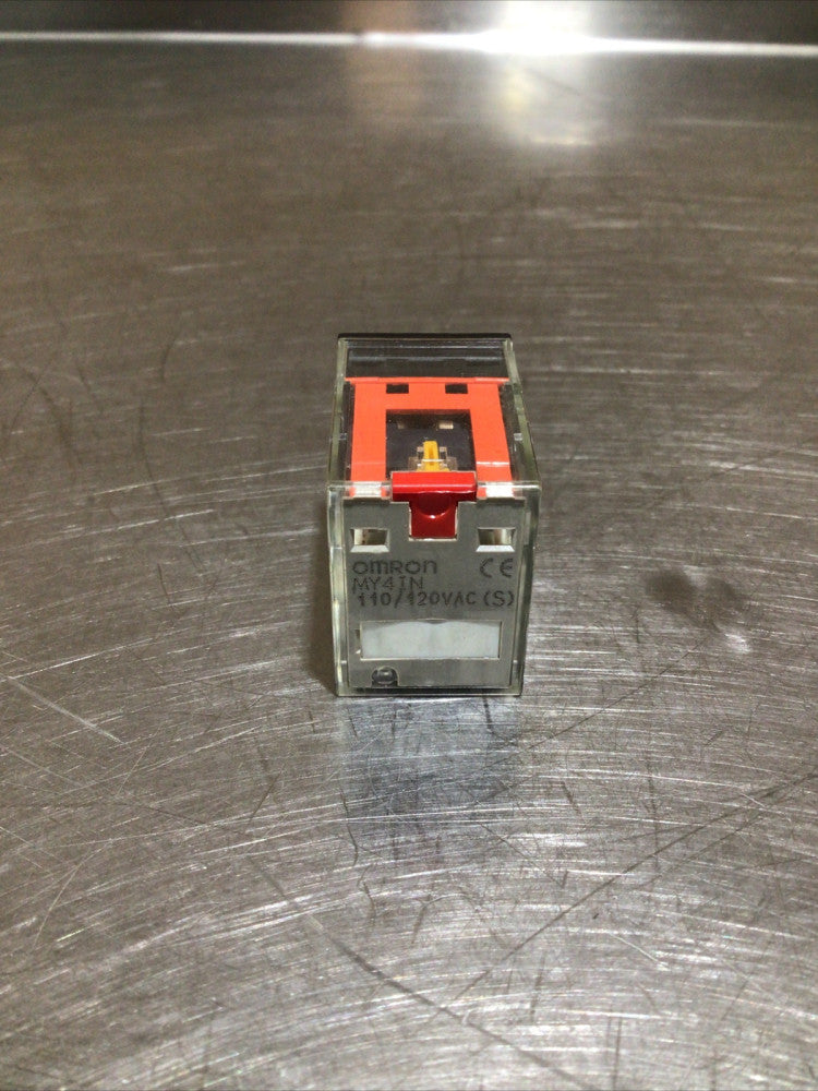 OMRON MY4IN Relay 30VDC, 110-120VAC, NOS Surplus
