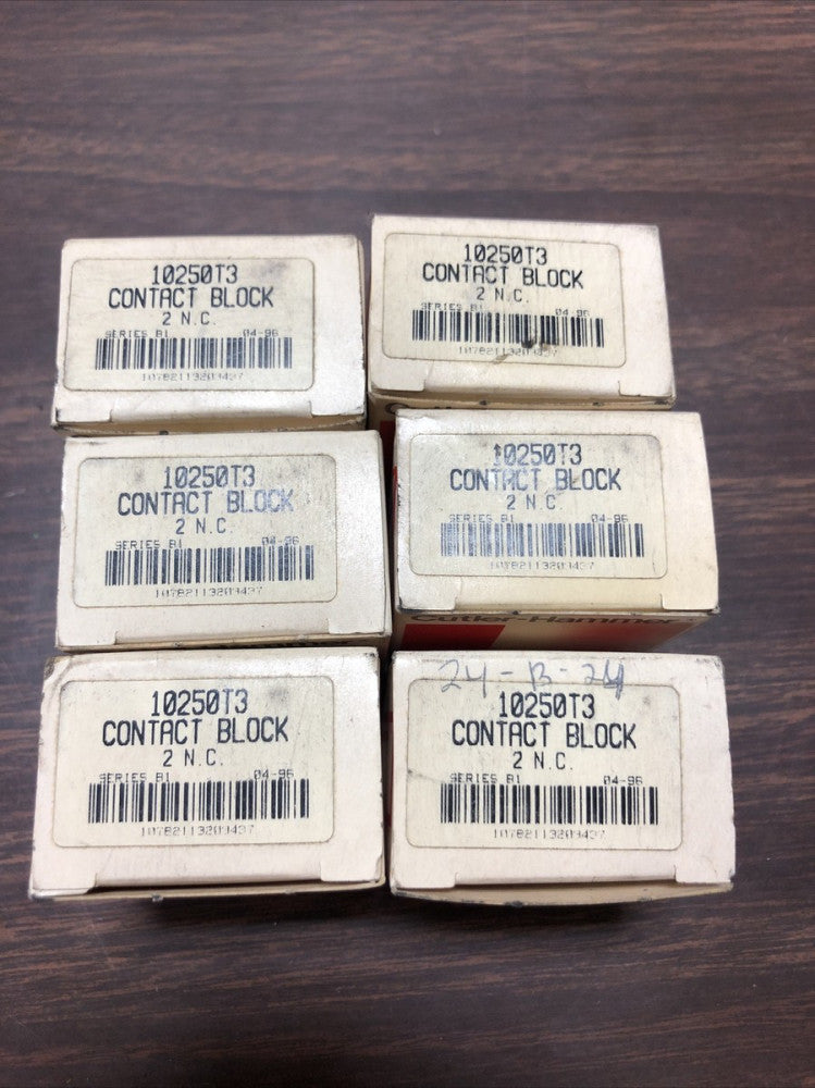 Cuttler Hammer 10250T3 Control Block *New Old Stock*( LOT of 6)