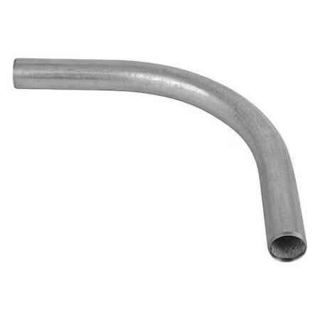 Calconduit 877009 Emt 90 Deg Elbow, 3/4 In, Steel, Galvanized, Silver