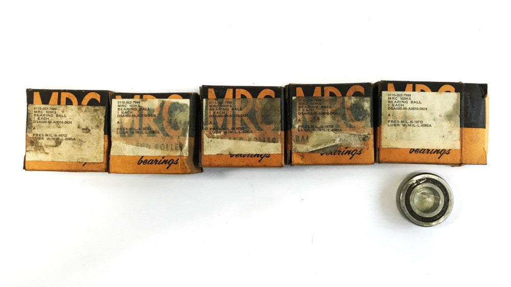 MRC Deep Groove Ball Bearing 103KS [Lot of 5] NOS
