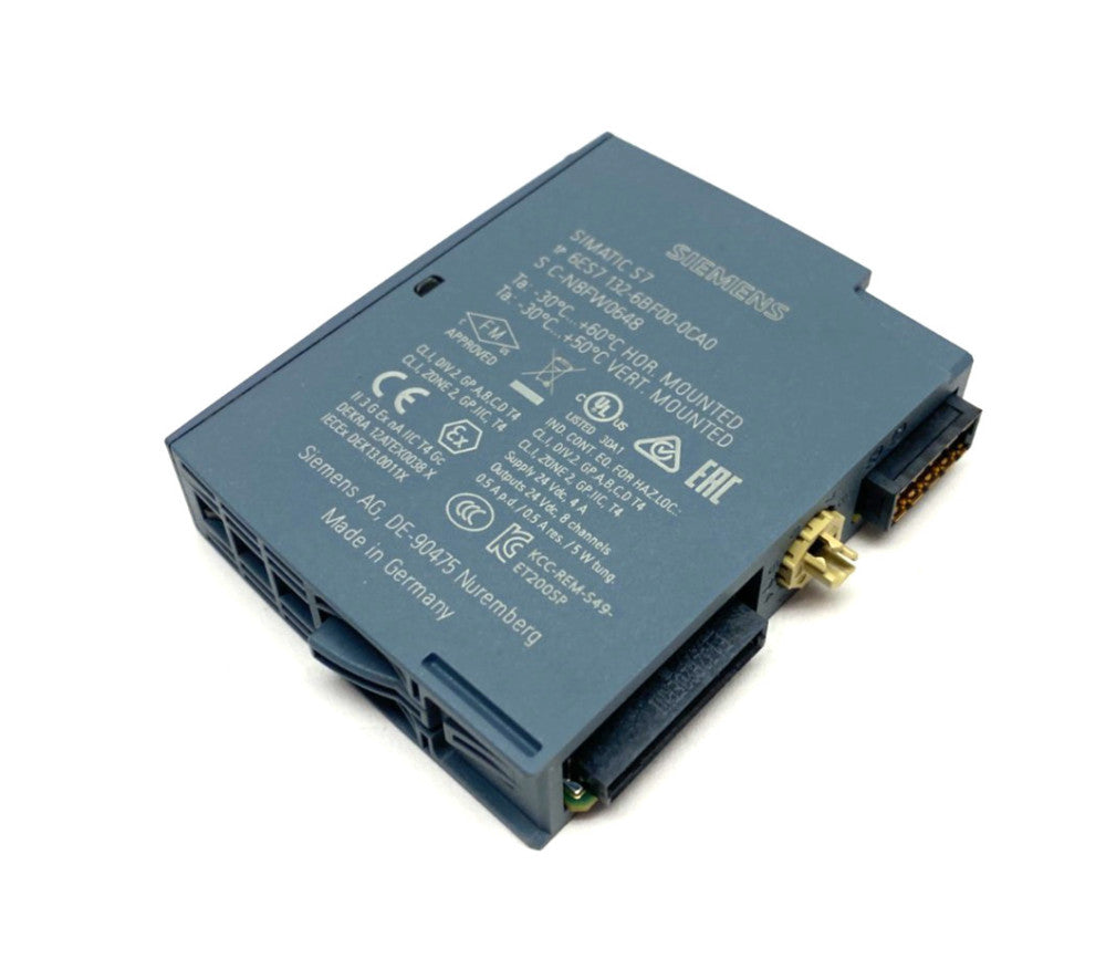 Siemens 6ES7132-6BF00-0CA0 SIMATIC ET 200SP Digital Output Module DQ 8x 24VDC