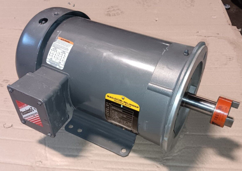 BALDOR CEWDM3617T 1 HP AC MOTOR 230/460 VAC 850 RPM 182TC FRAME TEFC