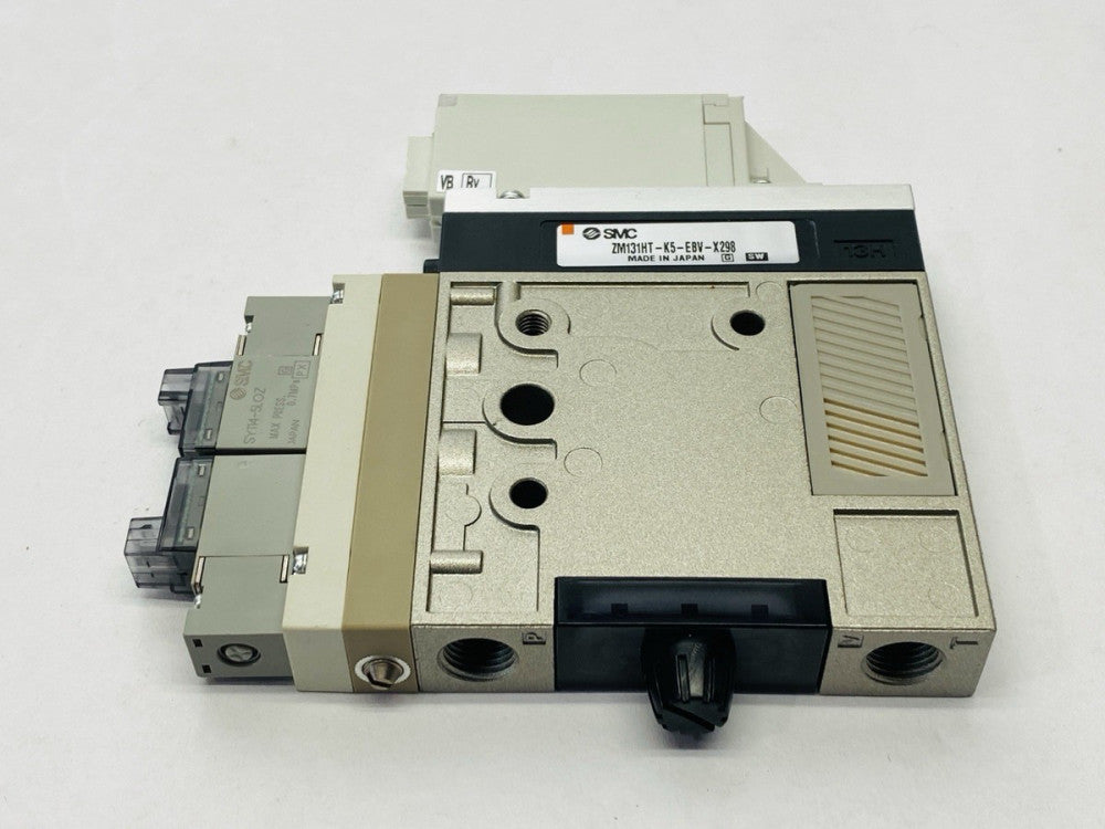 SMC ZM131HT-K5-EBV-X298 Pneumatic Vacuum Ejector w/ ZME-ZSEBVO-A